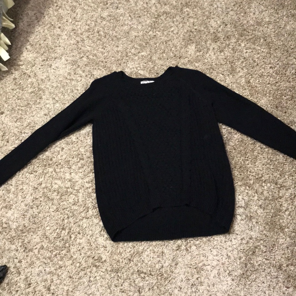 Black sweater
